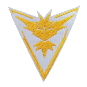 Pokemon Pikachu Shield Logo Embroidery Patch