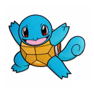 Pokemon Pikachu Squirtle Blue Embroidery Patch
