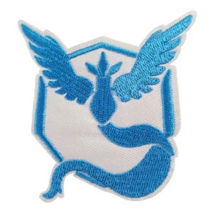 Pokemon Team Valor Logo Blue Embroidery Patch