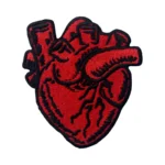 Anatomical Heart X-ray Logo Embroidery Patch
