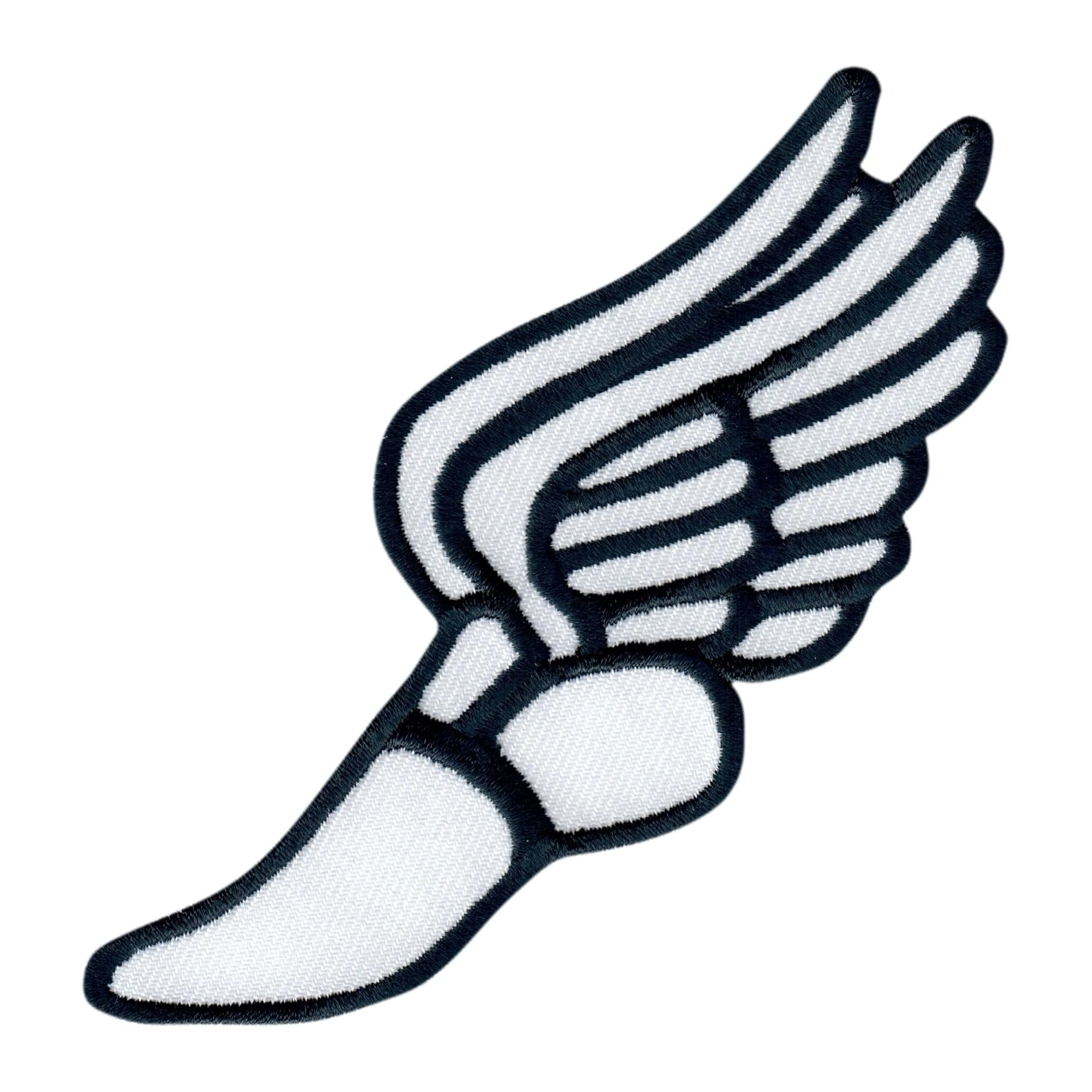Track & Field Running Shoe Logo Embroidery Patch