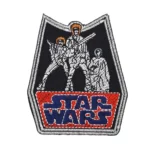 Star Wars Team Logo Black/Red Embroidery Patch