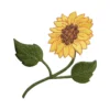 Sunflower Applique Blooms Flower Embroidery Patch