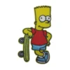 The Simpsons Bart Cartoon Yellow Logo Embroidery Patch