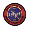 Top Gun USN Fighter Red Embroidery Patch