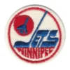 Winnipeg Jets 1970 Vintage Team Logo White Embroidery Patch