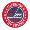 Winnipeg Jets 1981-82 Red Embroidery Patch