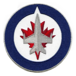 Winnipeg Jets Vintage Navy Embroidery Patch