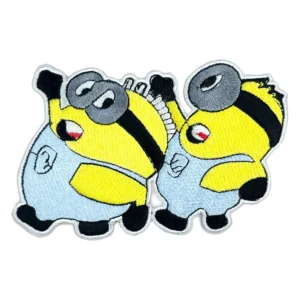 Minion Stuart and Dave Despicable Me Embroidered Patch