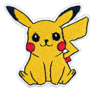 Pokémon Monster Pikachu Inspired Embroidered Patch