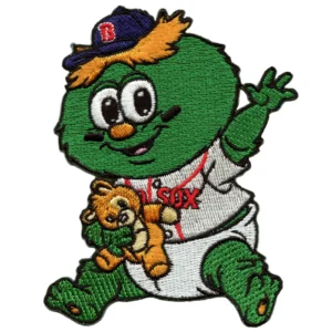 Boston Red Sox Baby Mascot Green Embroidery Patch