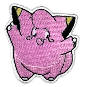 Pokémon Monster Clefairy Embroidered Patch