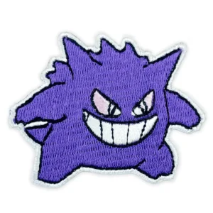 Pokémon Monster Gengar Inspired Embroidered Patch