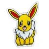 Pokemon Evoli Inspired Embroidered Iron On Patch