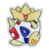 Pokemon Togepi Inspired Embroidered Iron On Patch