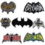 Batman Embroidered Patches Complete Set