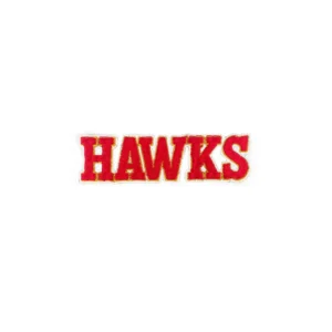 Atlanta Hawks "HAWKS" Wordmark Patch