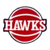 Atlanta Hawks Retro Style HAWKS Round Patch