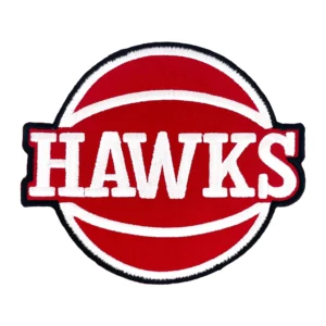 Atlanta Hawks Retro Style HAWKS Round Patch