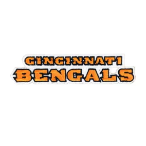 Cincinnati Bengals Orange Text Patch