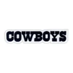 Cowboys text Wordmark Patch