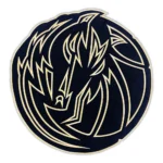 Dallas Mavericks Circular Horse Head Patch