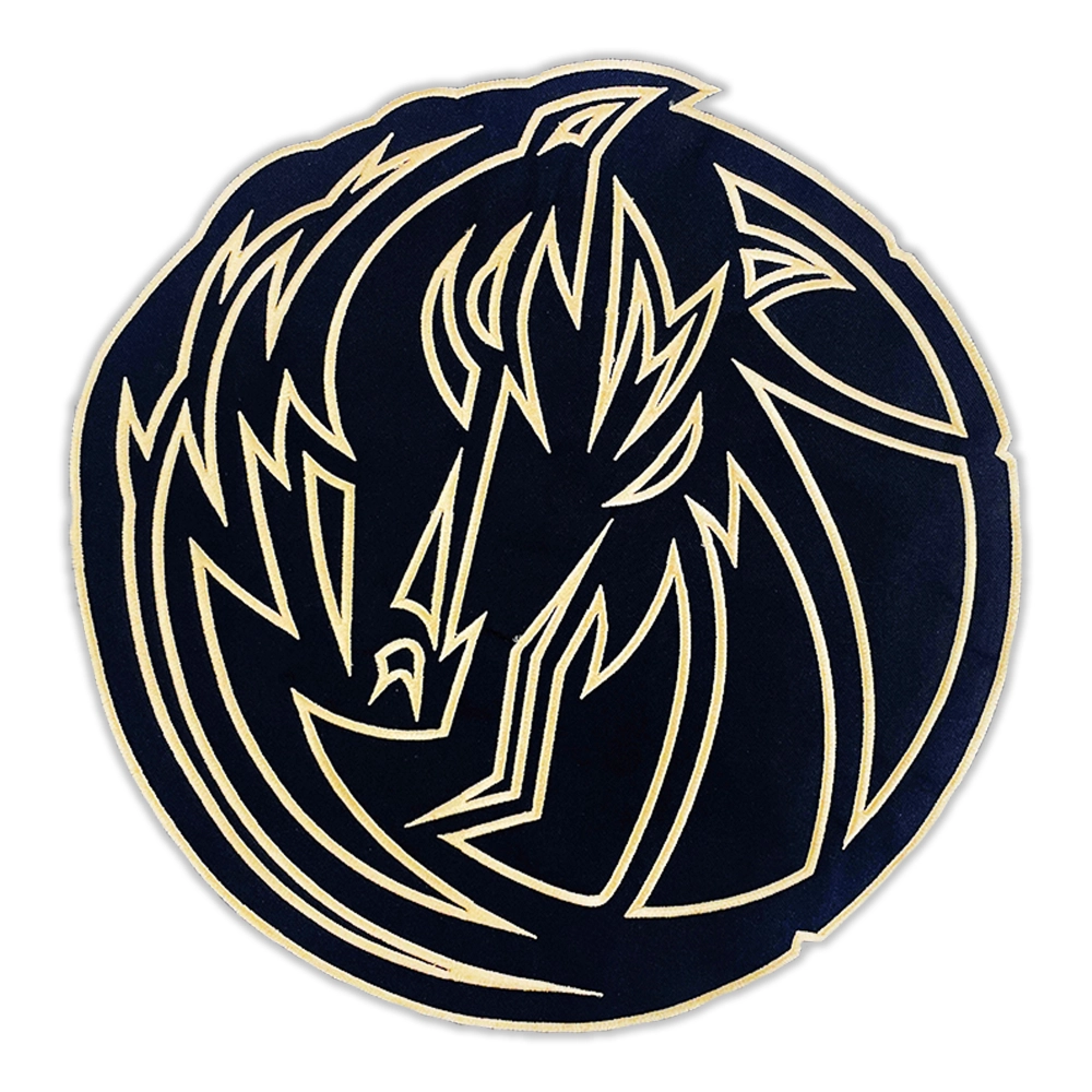 Dallas Mavericks Circular Horse Head Patch