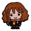 Harry Potter Hermione Granger Patch Gryffindor Wand Witch Embroidered Iron On