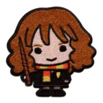 Harry Potter Hermione Granger Patch Gryffindor Wand Witch Embroidered Iron On