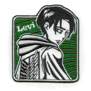 Attack On Titan Patch Captain Levi Ackerman Soldier Embroidered Iron On