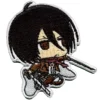 Attack On Titan Anime Mikasa Embroidered Iron On Patch