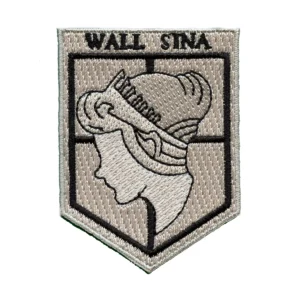 Attack On Titan Anime Wall Sina Embroidered Iron On Patch