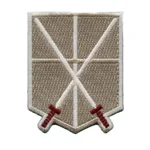 Attack On Titan Anime Trainee Squad Embroidered Iron On Shoulder Patch