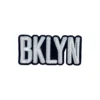 BKLYN Block Letter Embroidered Patch