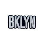 BKLYN Block Letter Embroidered Patch