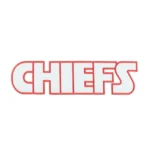 Kansas City CHIEFS Red Outline Patch