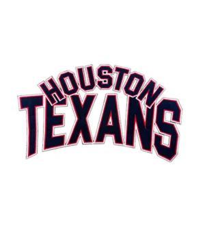 Houston Texans Embroidered Logo Red/Black Patch