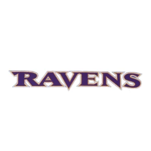 Baltimore Ravens Primary Wordmark Embroidered Patch
