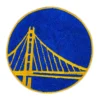 Golden State Warriors Chenille Bridge Logo Patch