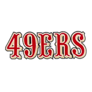 San Francisco 49ers Vintage Red/Black Patch -