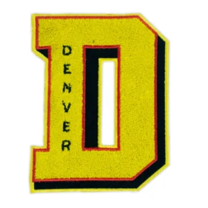 Denver Nuggets D Chenille Wordmark Patch