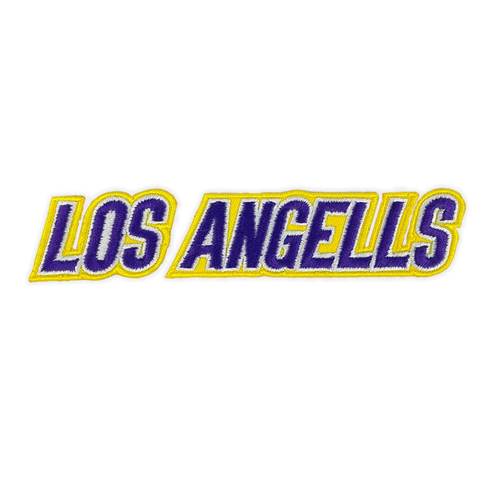 LOS ANGELES Lakers Style Wordmark Patch