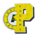 Indianapolis Pacers Chenille 'P' Logo Patch