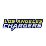 LA Chargers Letter Yellow/Blue Patch