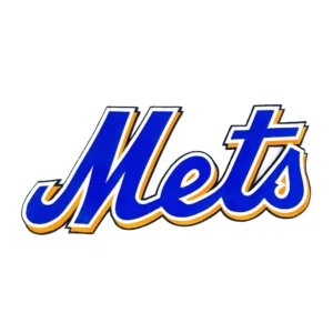 New York Mets Letters Logo Embroidered Patch