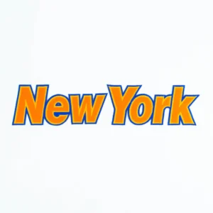 New York Knicks "New York" letters Retro Patch
