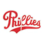 Philadelphia Phillies Embroidered Script Logo Jacket Patch
