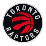 Toronto Raptors Round Logo Red/White Patch