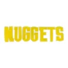 Denver Nuggets NUGGETS Leters Yellow Patch