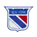 New York Rangers Shield Blue/White Patch
